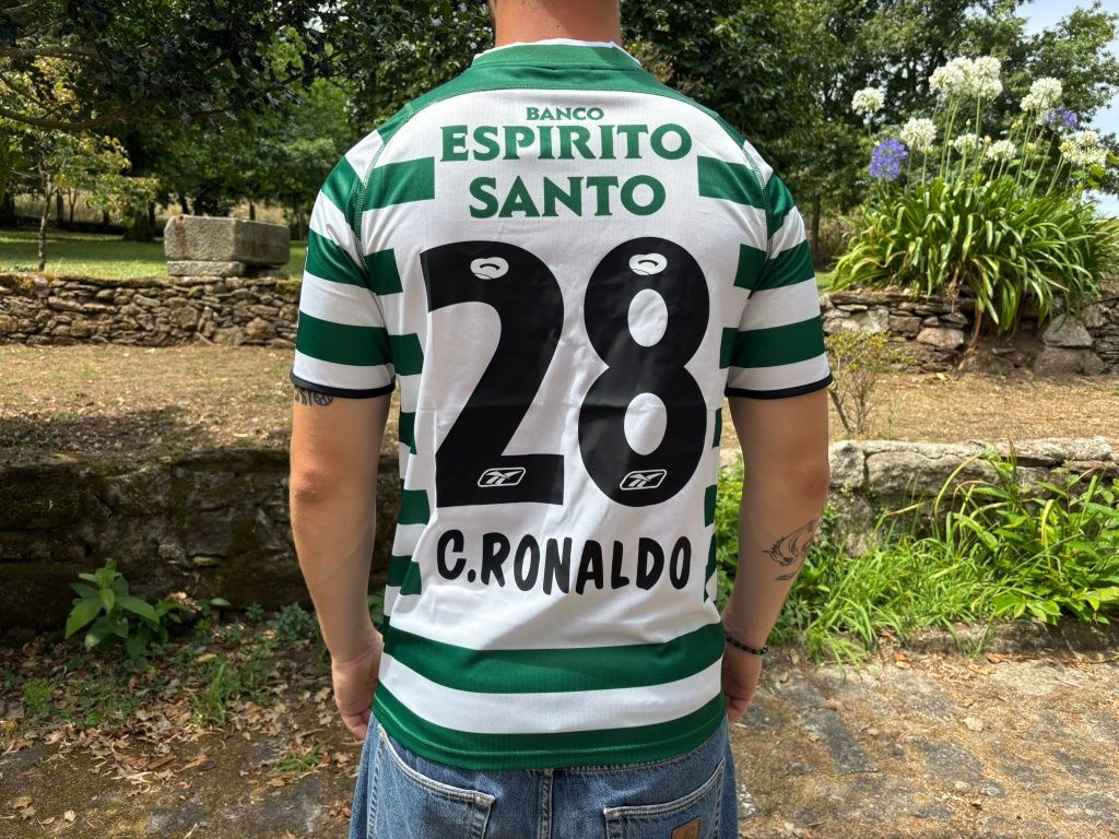 Camisola de futebol retro Sporting