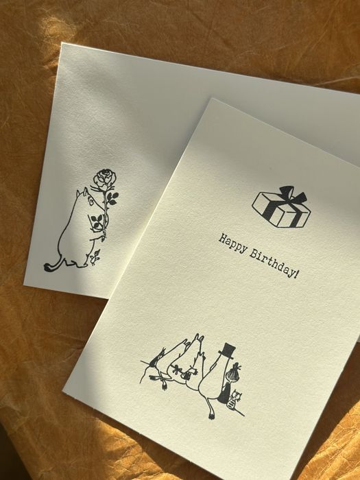 Kartka urodiznowa urodziny prezent Muminek Muminki