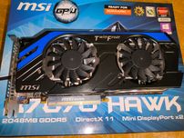 Відеокарта radeon amd MSI R7870 HAWK GDDR5 2048M