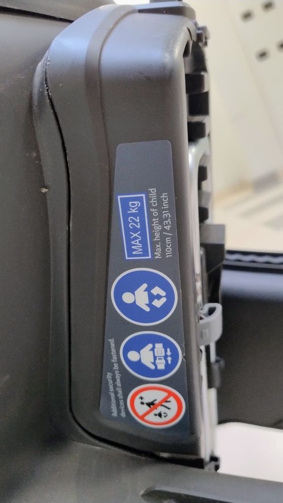 Hamax Caress, NOWY MODEL. Najlepszy fotelik rowerowy z pełną regulacją