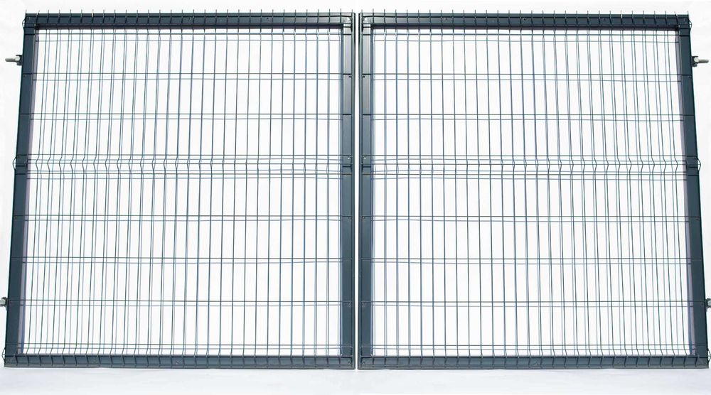 Brama dwuskrzydłowa panelowa