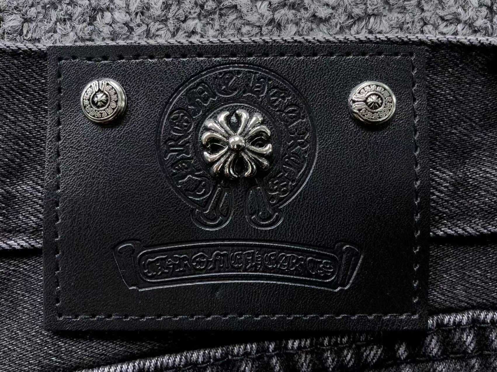Джинсові шорти Chrome Hearts шорты Хром Хартс