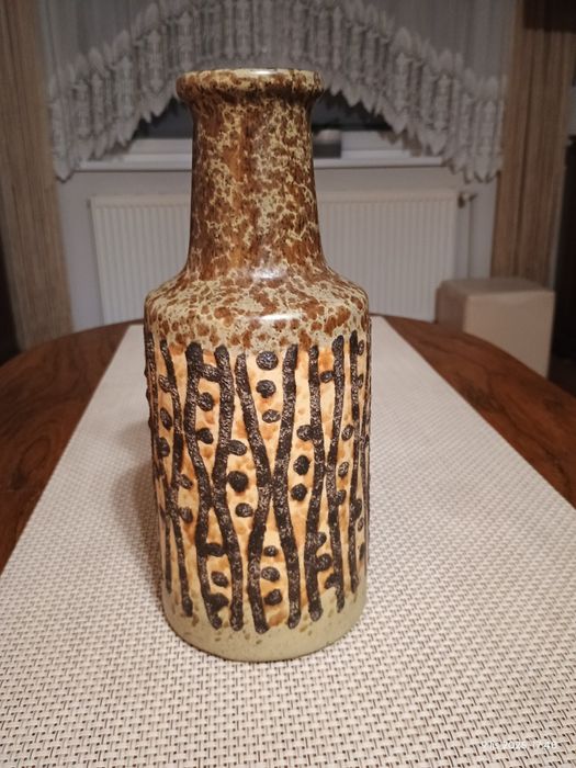 Duży ceramiczny wazon - 70-te lata