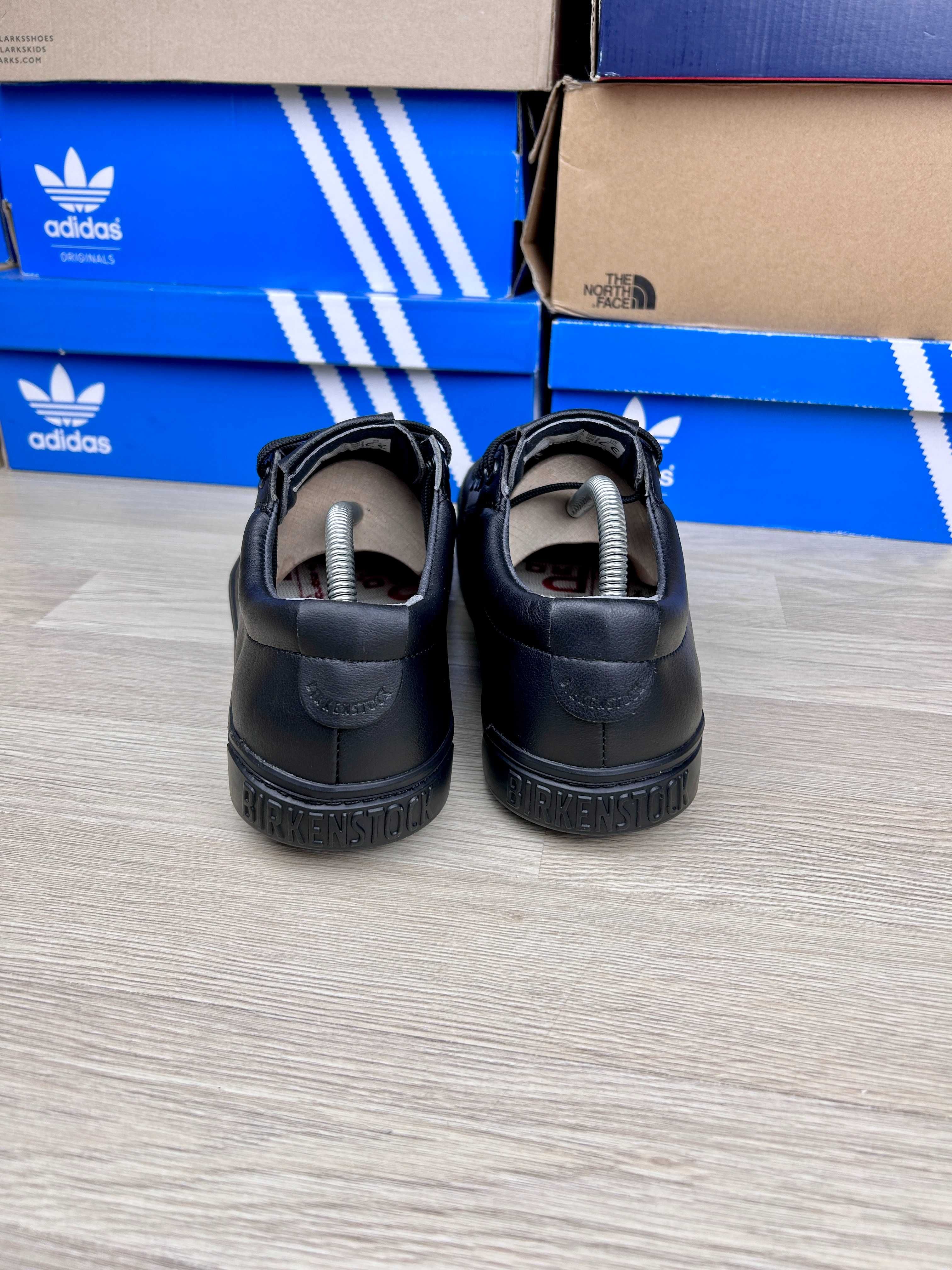 Рабочие ботинки Birkenstock QS 500 MF черные кожаные мужские 41