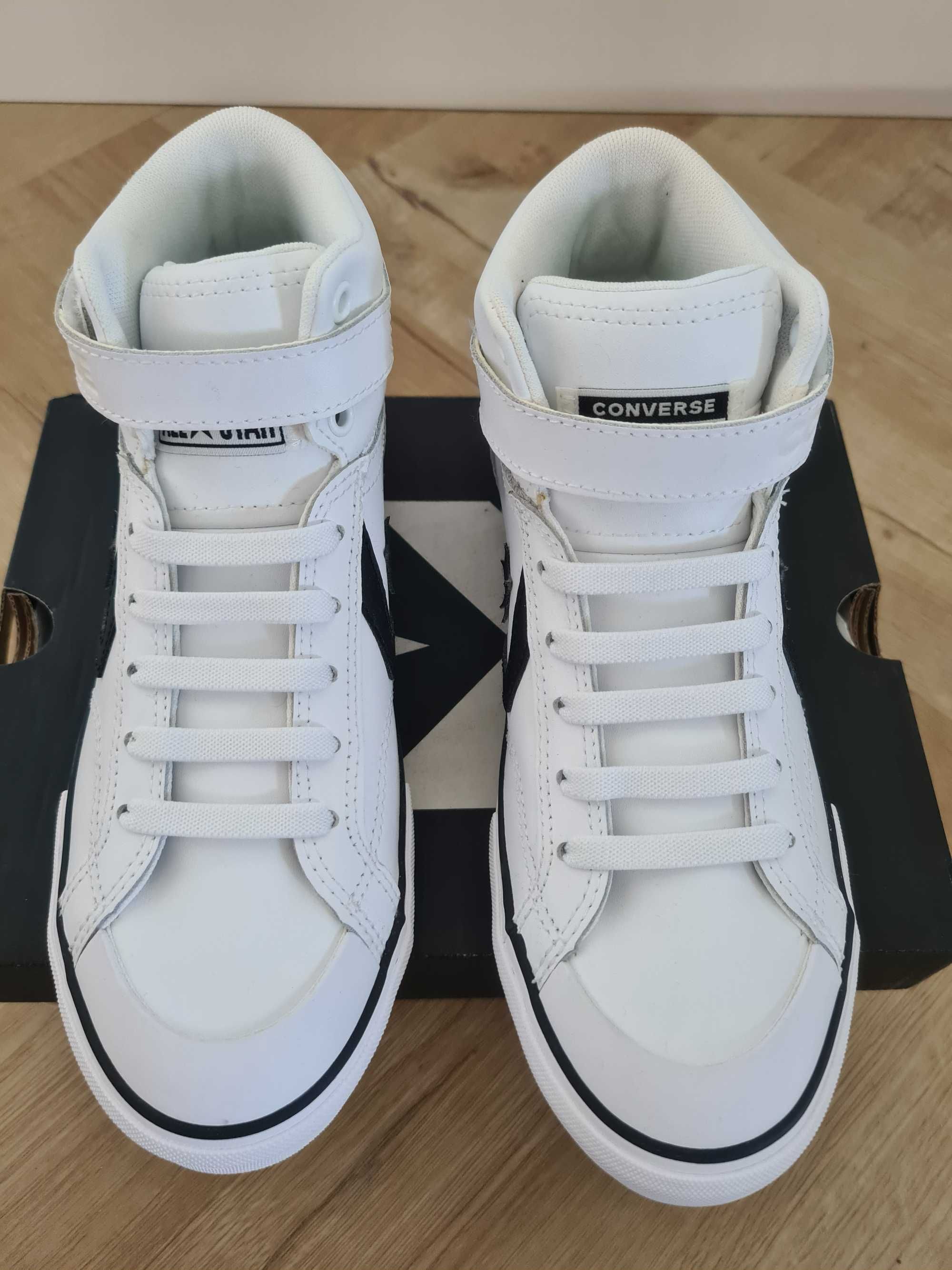 CONVERSE białe trampki dziecięce