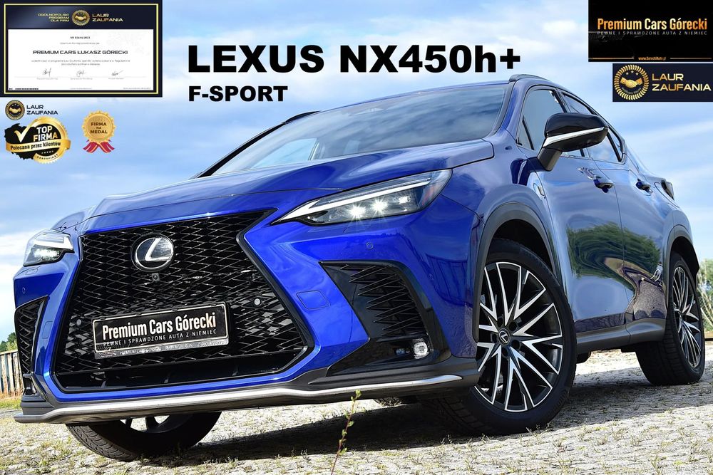 Lexus NX FILM*F-Sport*309KM*FullLED*Kamery360*HUD*Blis*Skóry*ACC*jakNOWY*FV23*