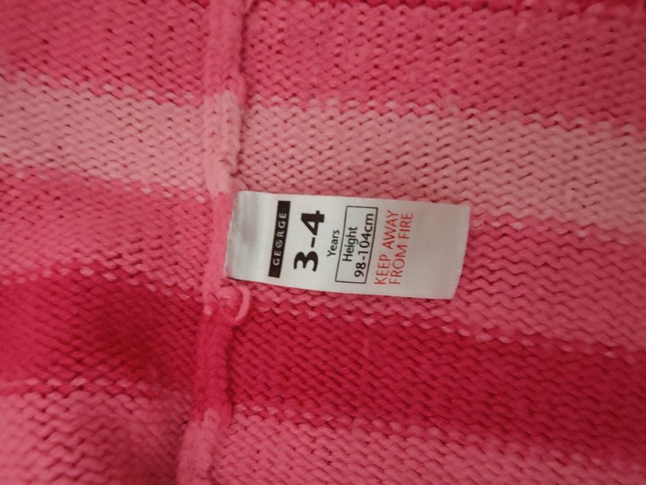 Bluza/sweter rozpinany rozm. 98-104