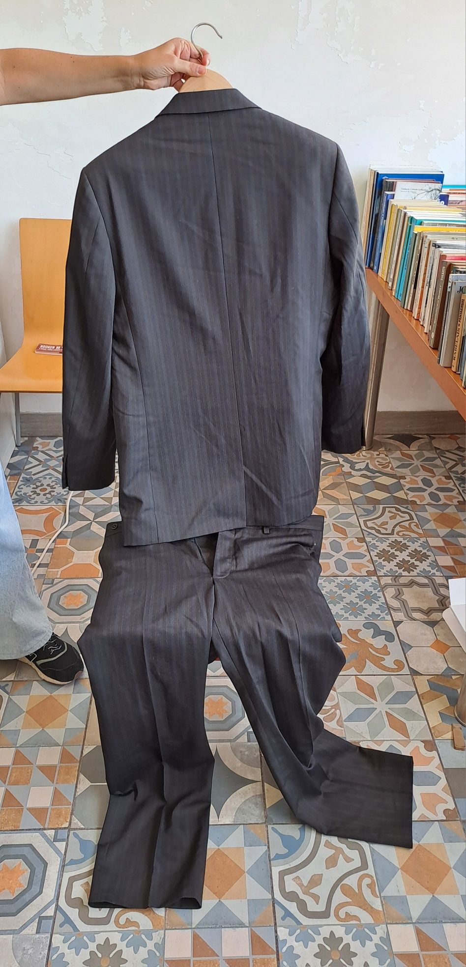 Fato José Tenente cinzento