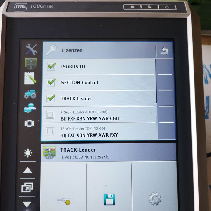 Zestaw Isobus Muller Touch 1200 antena Gps full opcja