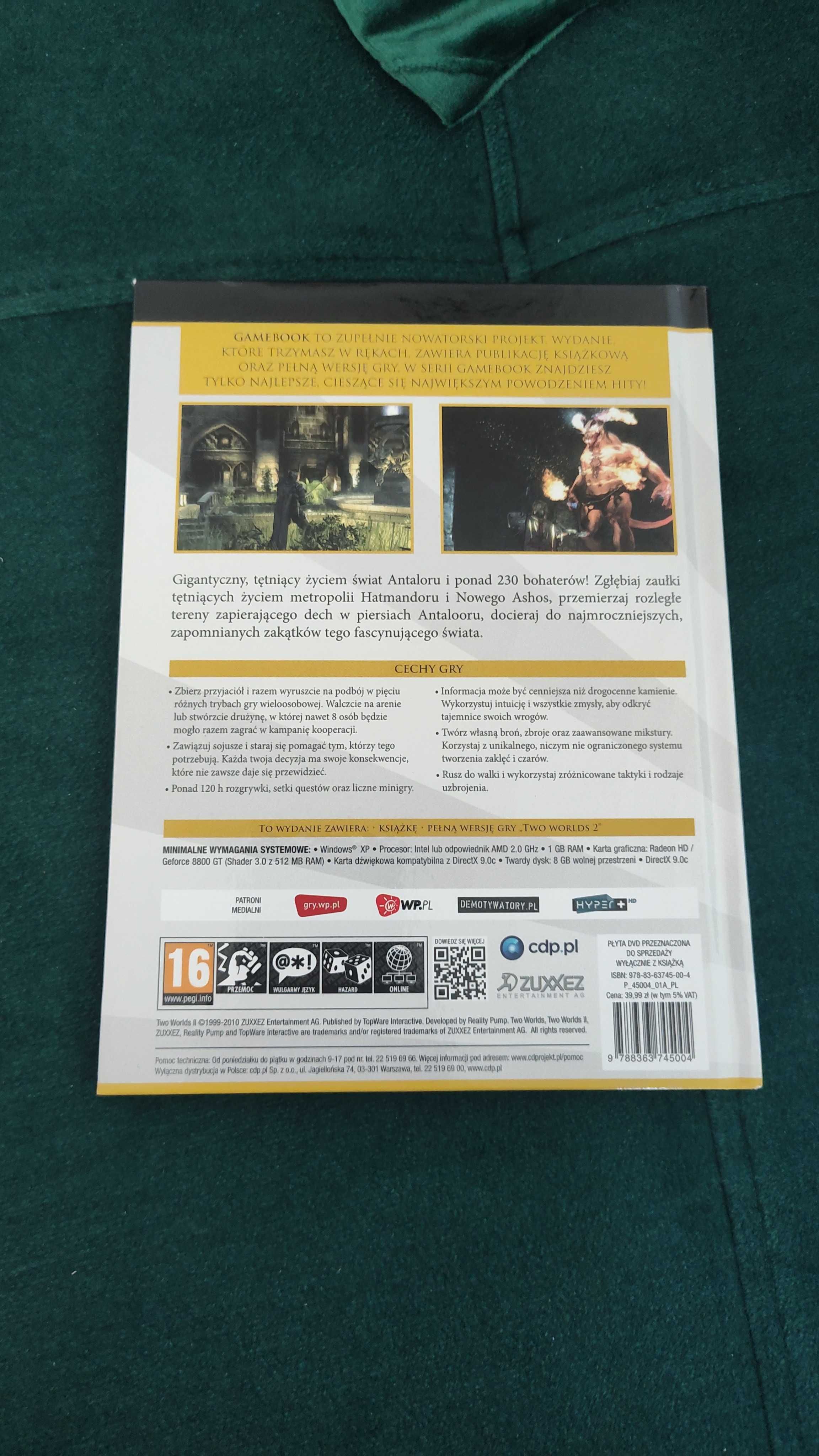 Gra pc two worlds 2 game books