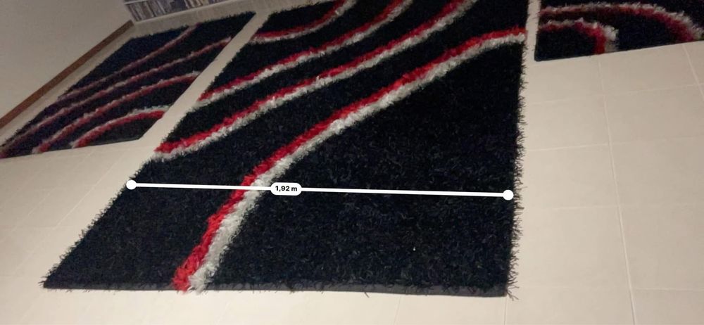 Conjunto de 3 carpetes
