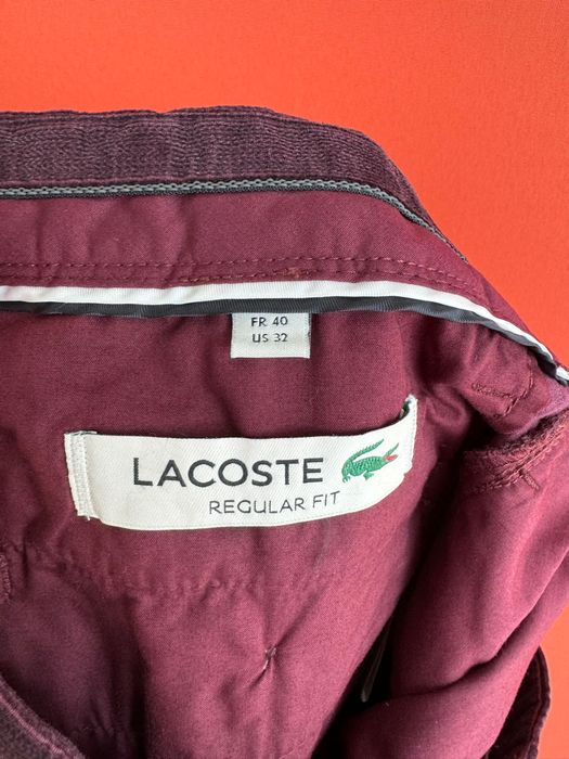 Lacoste чоловічі вельветові бархатні брюки штани чиноси розмір 32