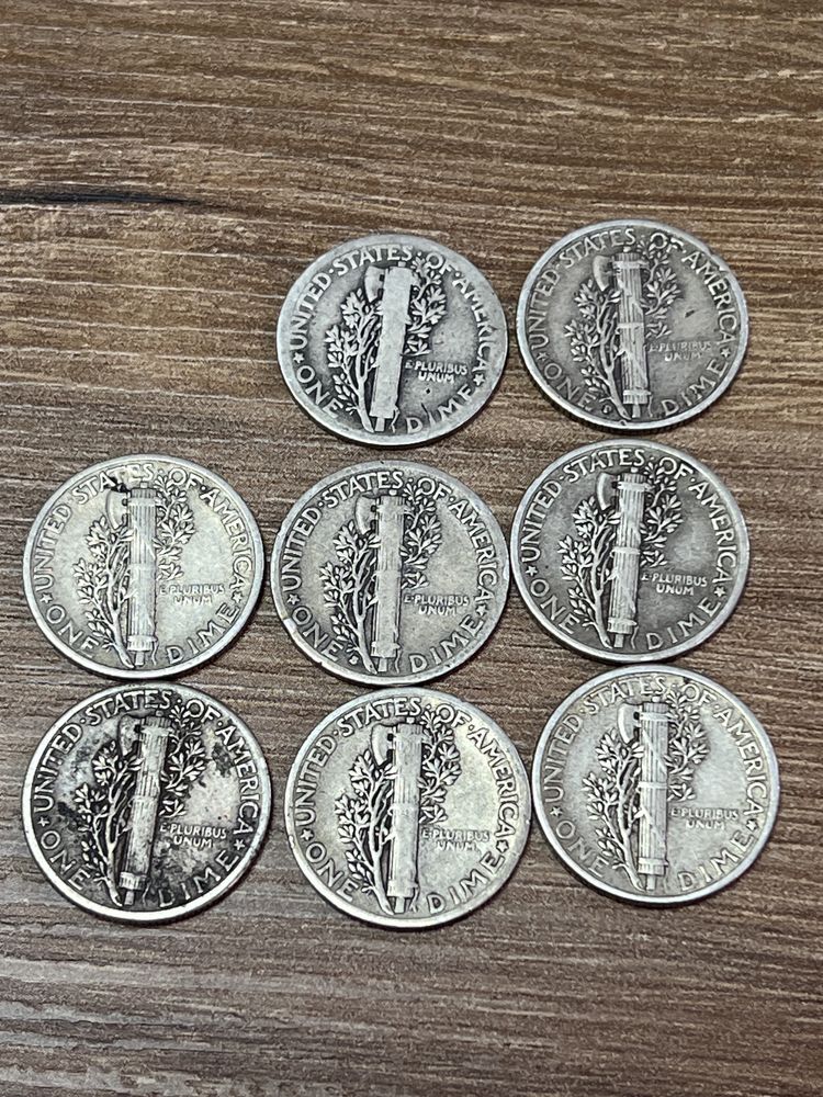 USA 10 Cent Silver