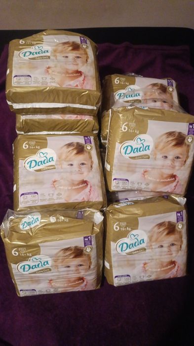 Pampersy Dada 6 - 11szt + jedno nie pełne