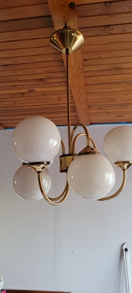Lampa  Vintage na 5 kloszy