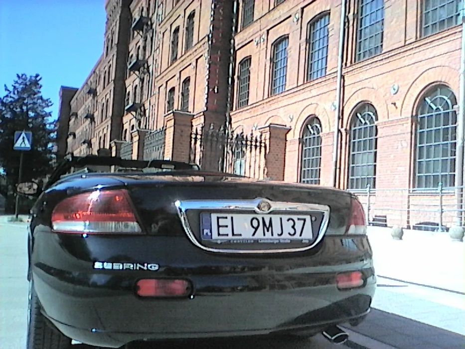 Chrysler Sebring Cabriolet LX, STAN SALONOWY - Lepszy, niż Mustang V6!