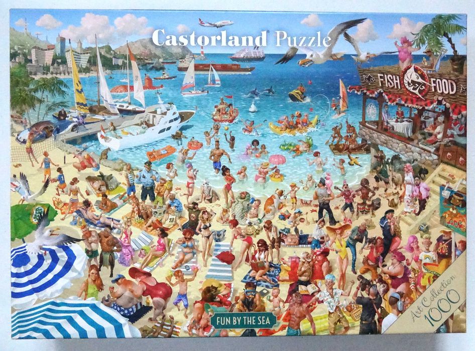 Puzzle Castorland: Fun by The Sea, 1000