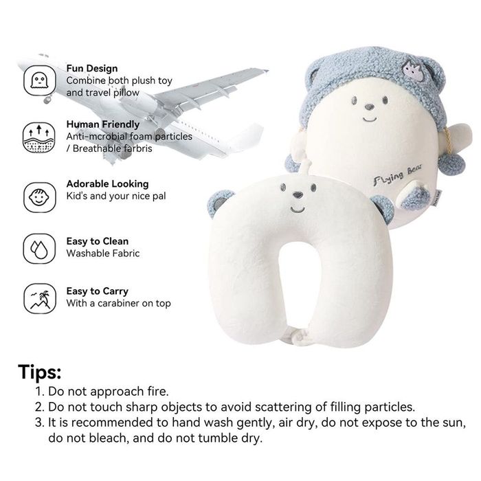 Poduszka podróżna  2 w 1 dla dzieci