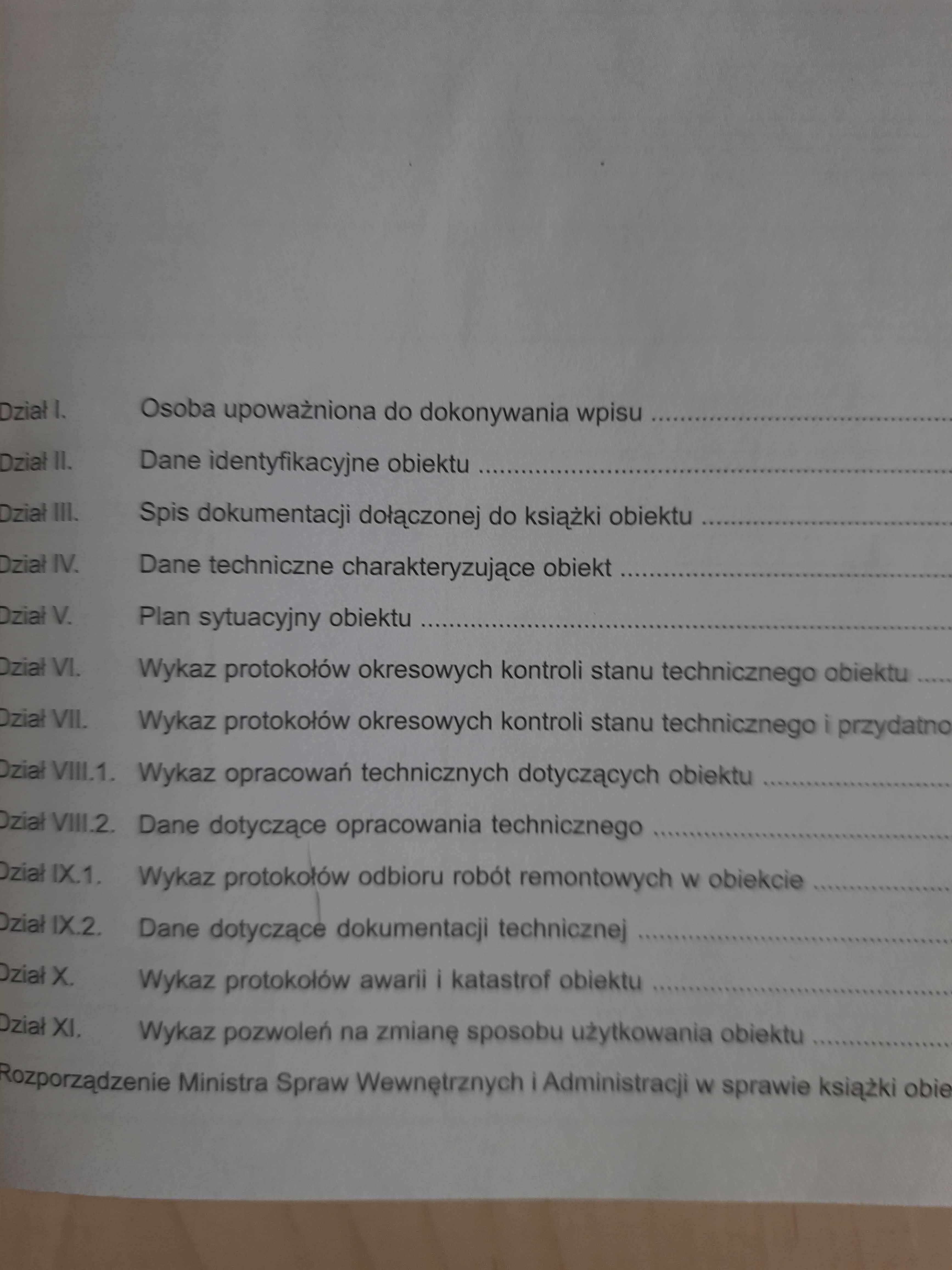 Michalczyk & Prokop Książka Obiektu Budowlanego A4