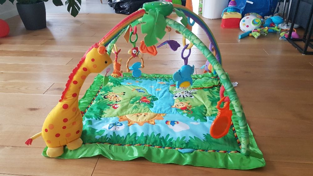Mata Fisher Price interaktywna zabawa las tropikalny