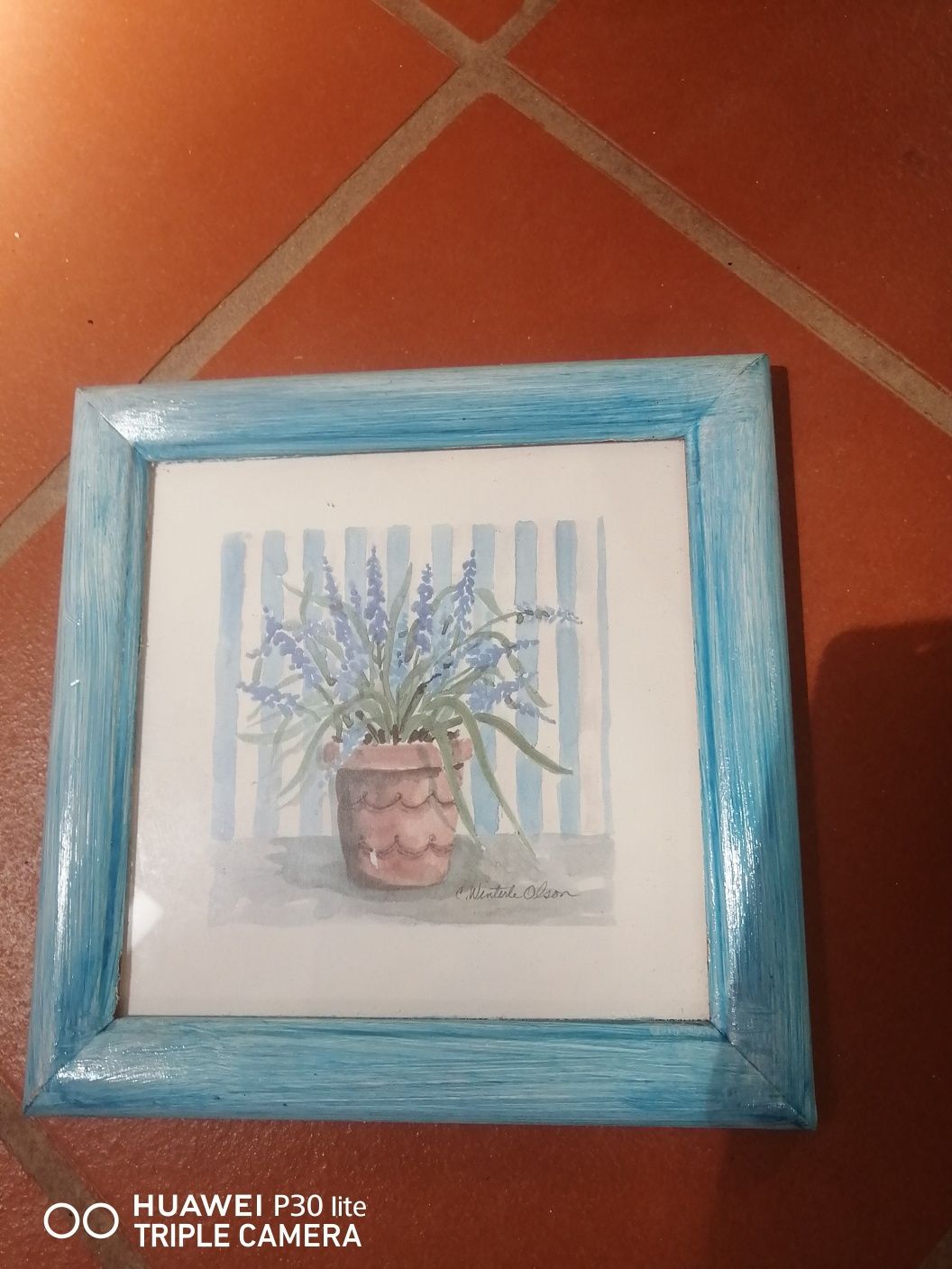 4 Quadros flores