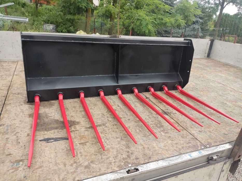 Nowe widły do obornika euro solidne kute kły transport Cała Polska