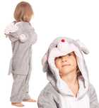 Piżama Dla Dzieci Kigurumi Onesie Kostium Myszka Mysz Szara 125-135 cm