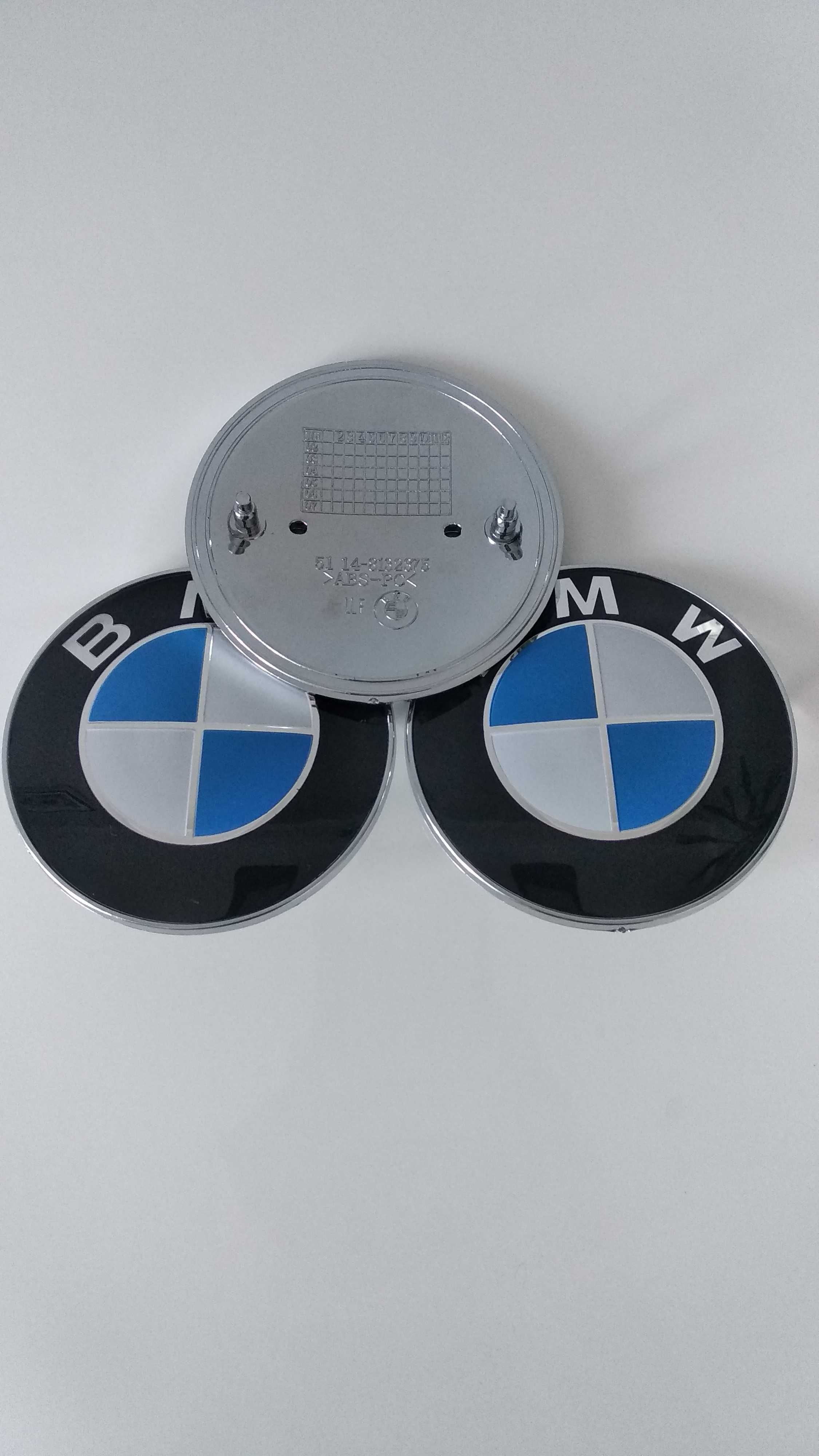 Nowe Emblematy Bmw 82 mm na przód do E34 E36 E39 E46 E60 X3 X5