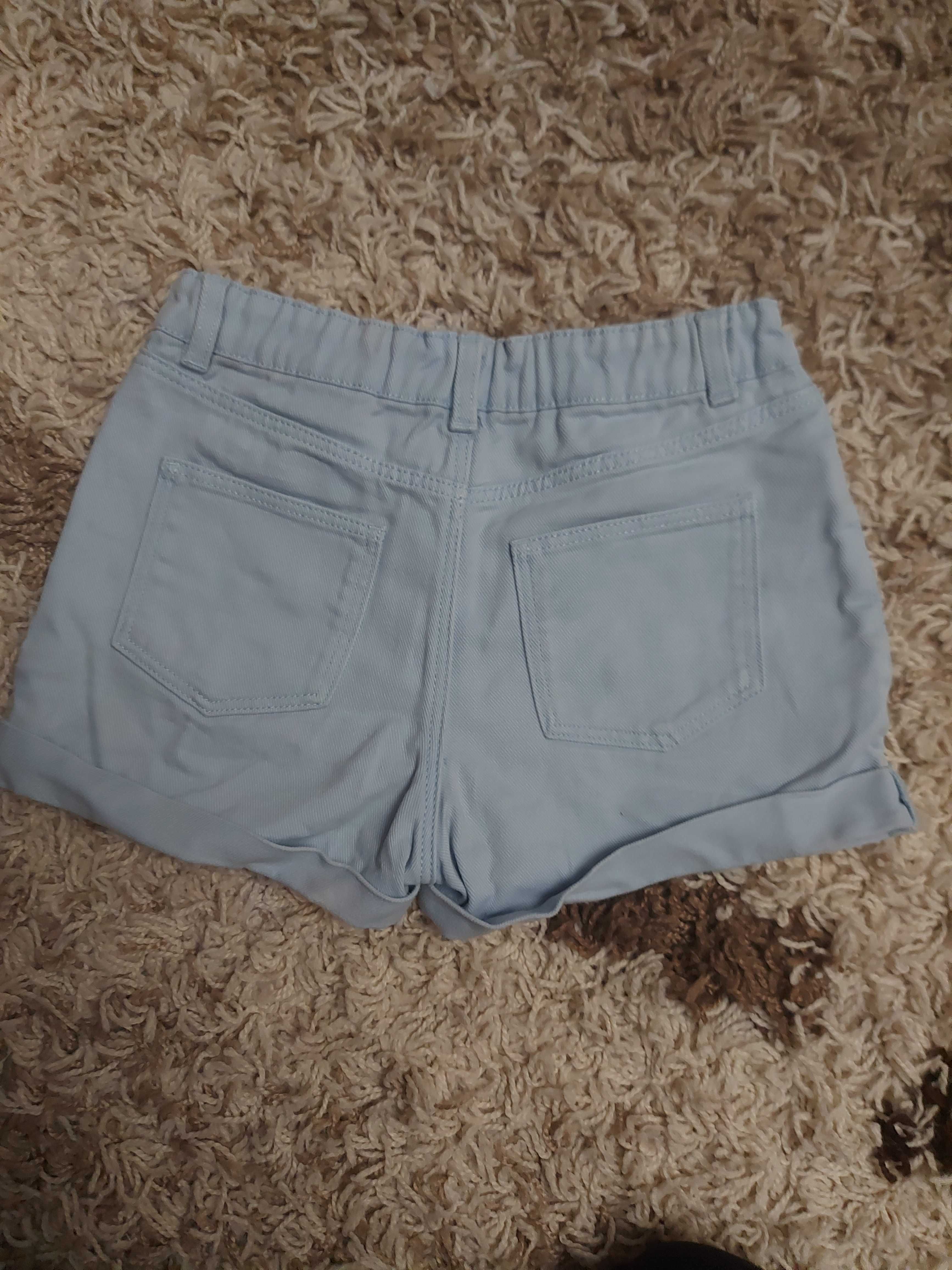Джинсові шорти h&m 134см