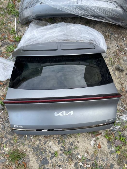 Kia EV6 GT | GT-line | Розборка | Капот, Бампер, панель, ляда, фара
