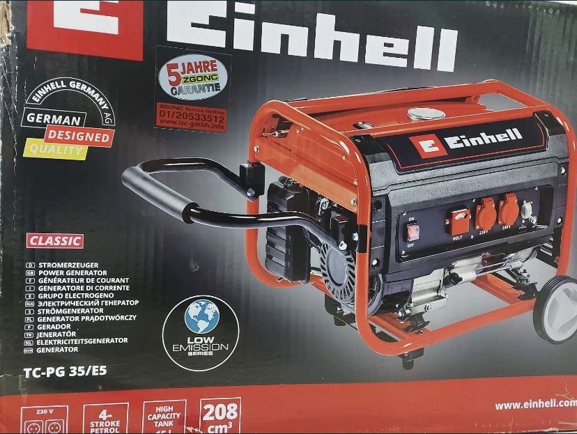 Бензиновий генератор Einhell TC-PG 35/E5 ,Німеччина