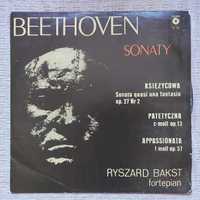 Beethoven  Ryszard Bakst  Beethoven Sonaty 1976 PL (NM/VG+)