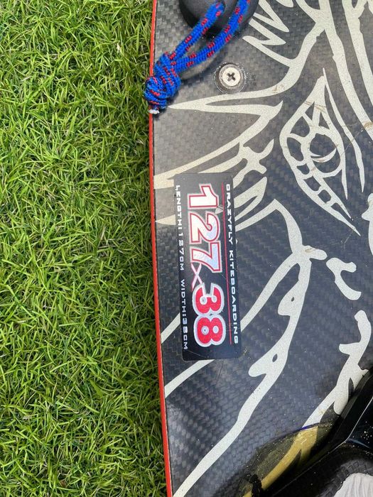 Prancha kitesurf 127 cm x 38 cm Crazyfly