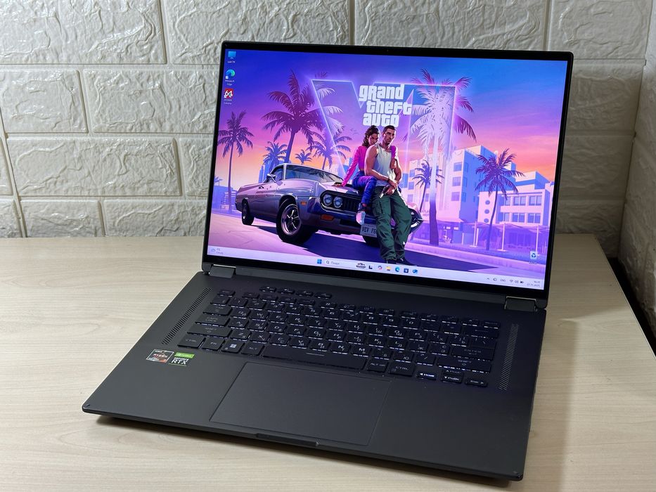 2К 165Гц Touch! RTX 3050Ti! Asus Rog Strix Flow X16, Ryzen 7 6800HS
