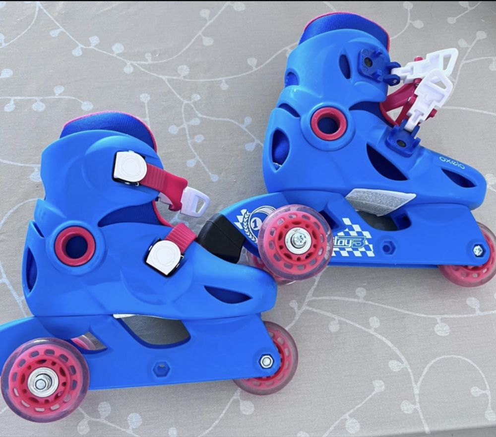 Patins Oxelo Decathlon - tamanho 26 - 28