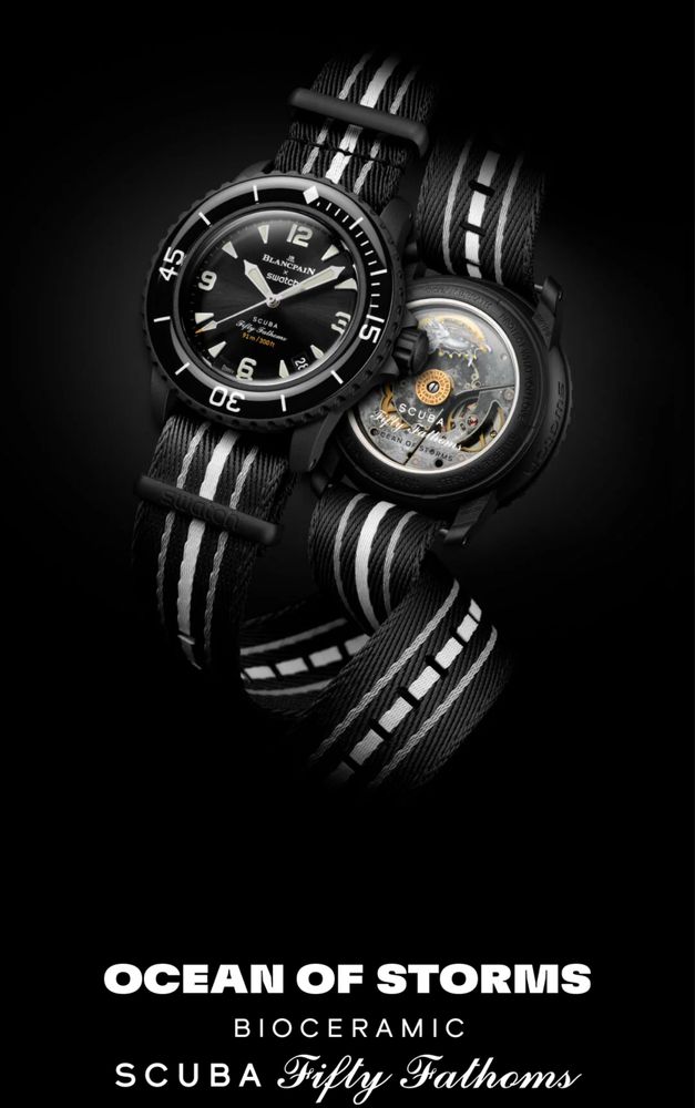 Blancpain X Swatch Оригинал, Scuba Fifty Fathoms