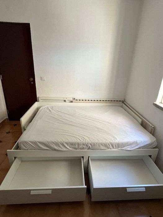 Cama Premium com extensão + colchão