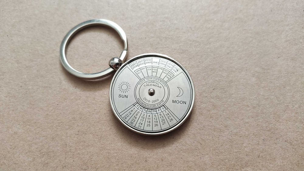 Porta-Chave Calendário 50 Anos