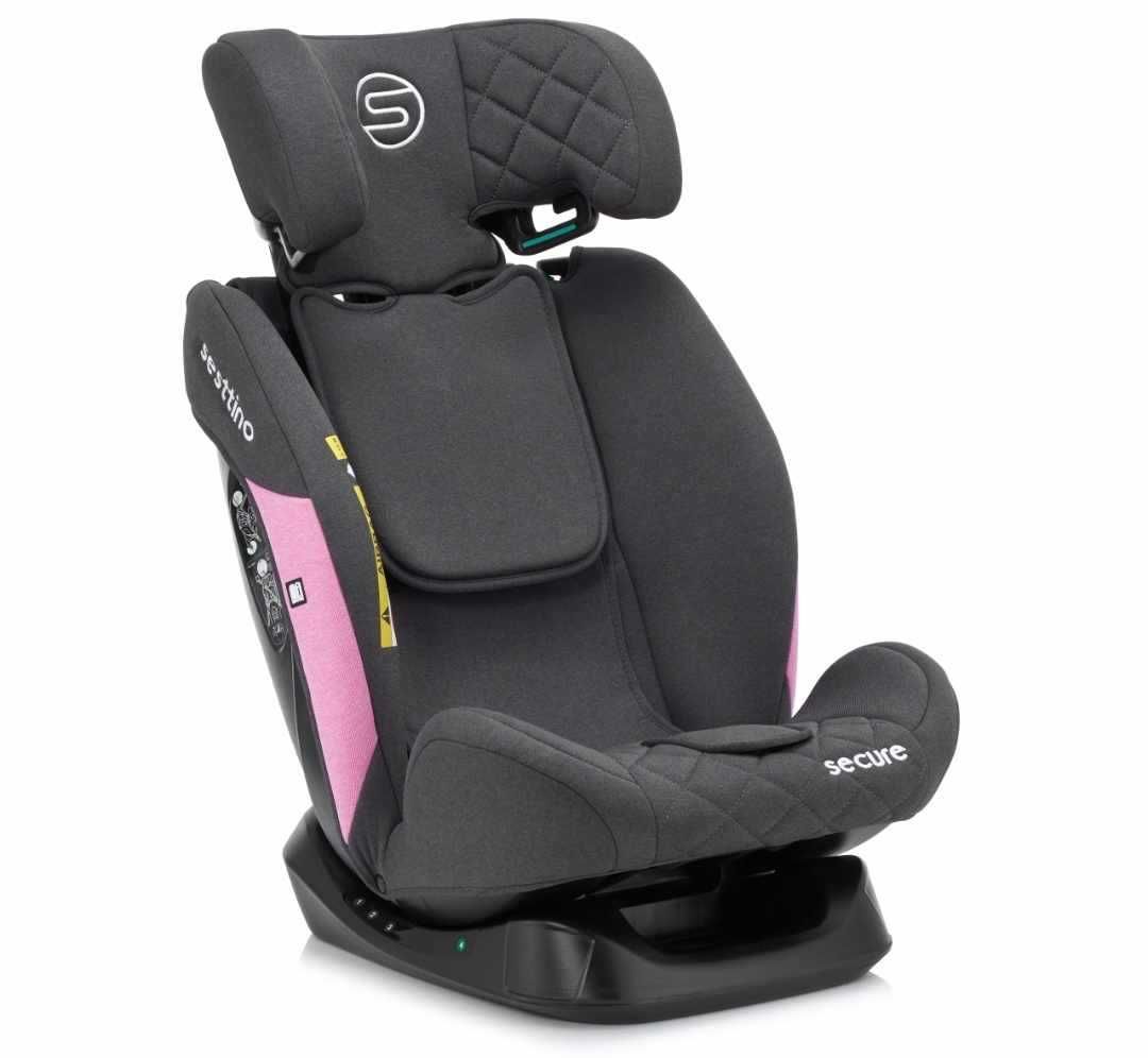 Fotelik Samochodowy Sesttino Secure PRO 0-36kg. 40-150cm.