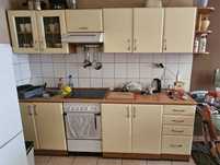 kuchnia 2,50 m, piekarnik, plyta elektryczna, okap