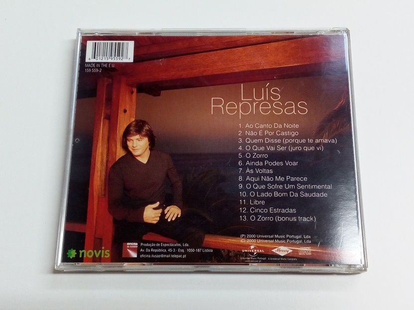 CD | Luís Represas - Código Verde