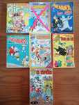 6 livros diversos banda desenhada