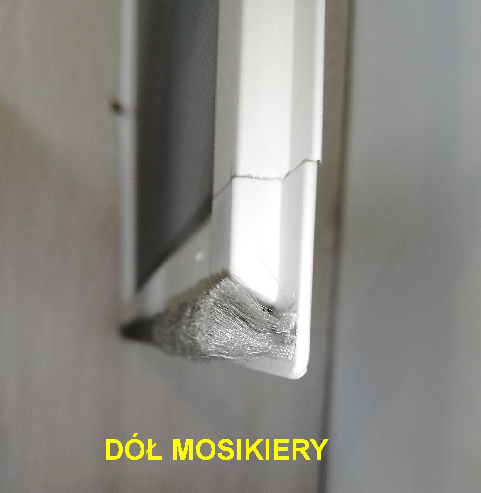 Moskitiera na okno /siatka przeciw owadom 130,5 x 42 cm