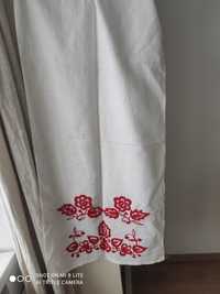 Рушник свадебный винтаж СССР 80-е лен вышивка 49 х 196 см
