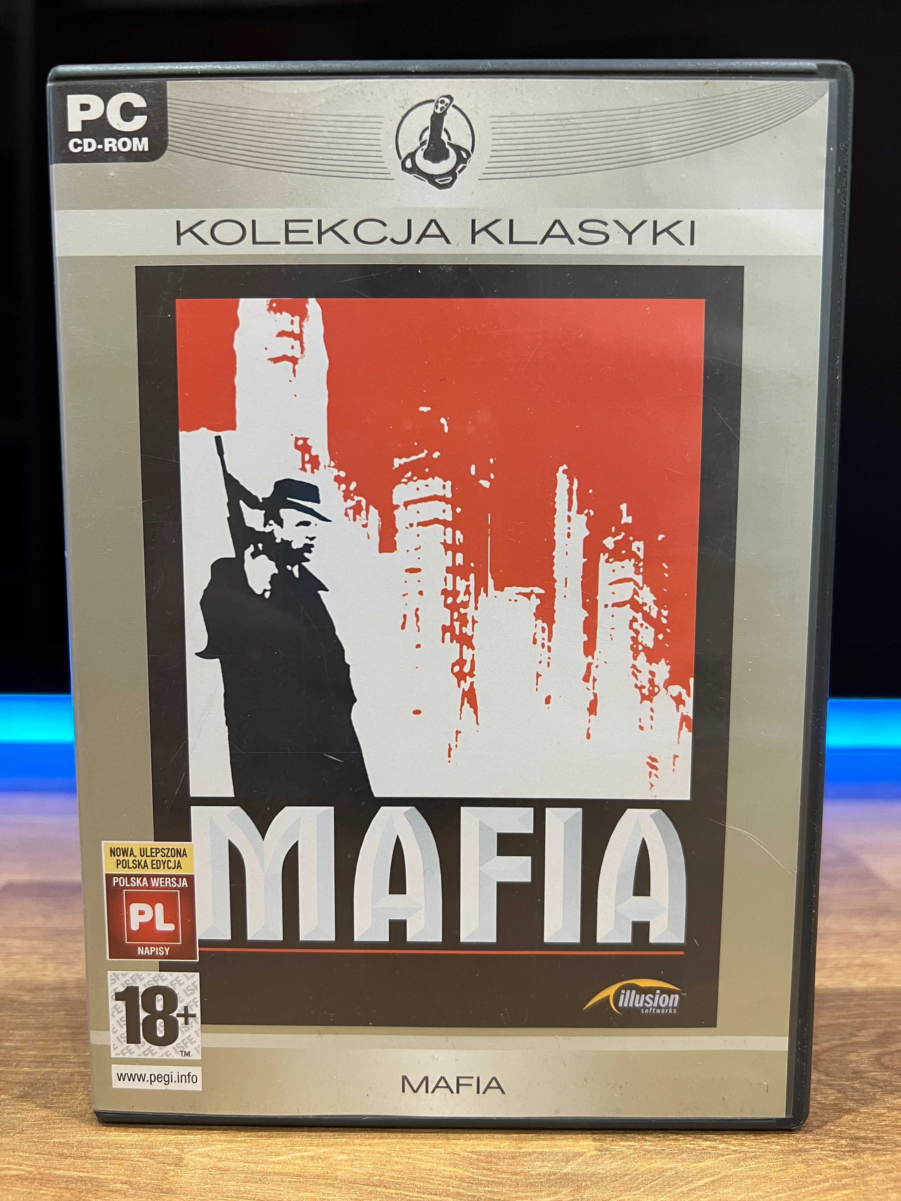 Mafia 1 gra (PC PL 2002) CD BOX kompletne wydanie Kolekcja Klasyki