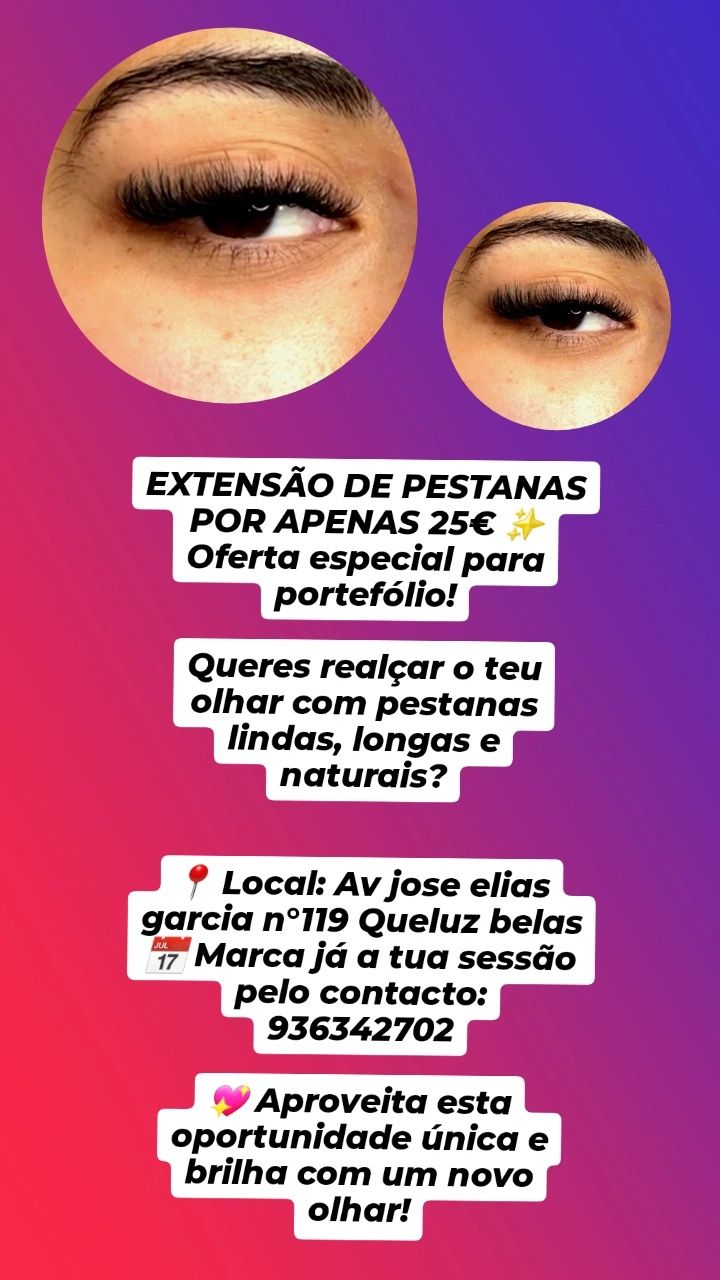 Extensão de cilios