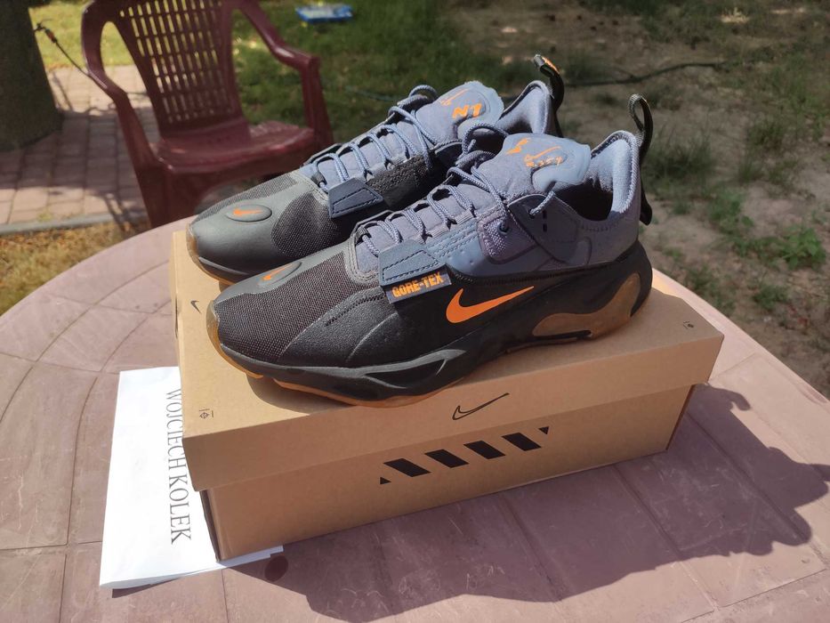 Nike React Gore Tex Black Bright Ceramic (wodoodporne) 44 (10US) 28 Cm