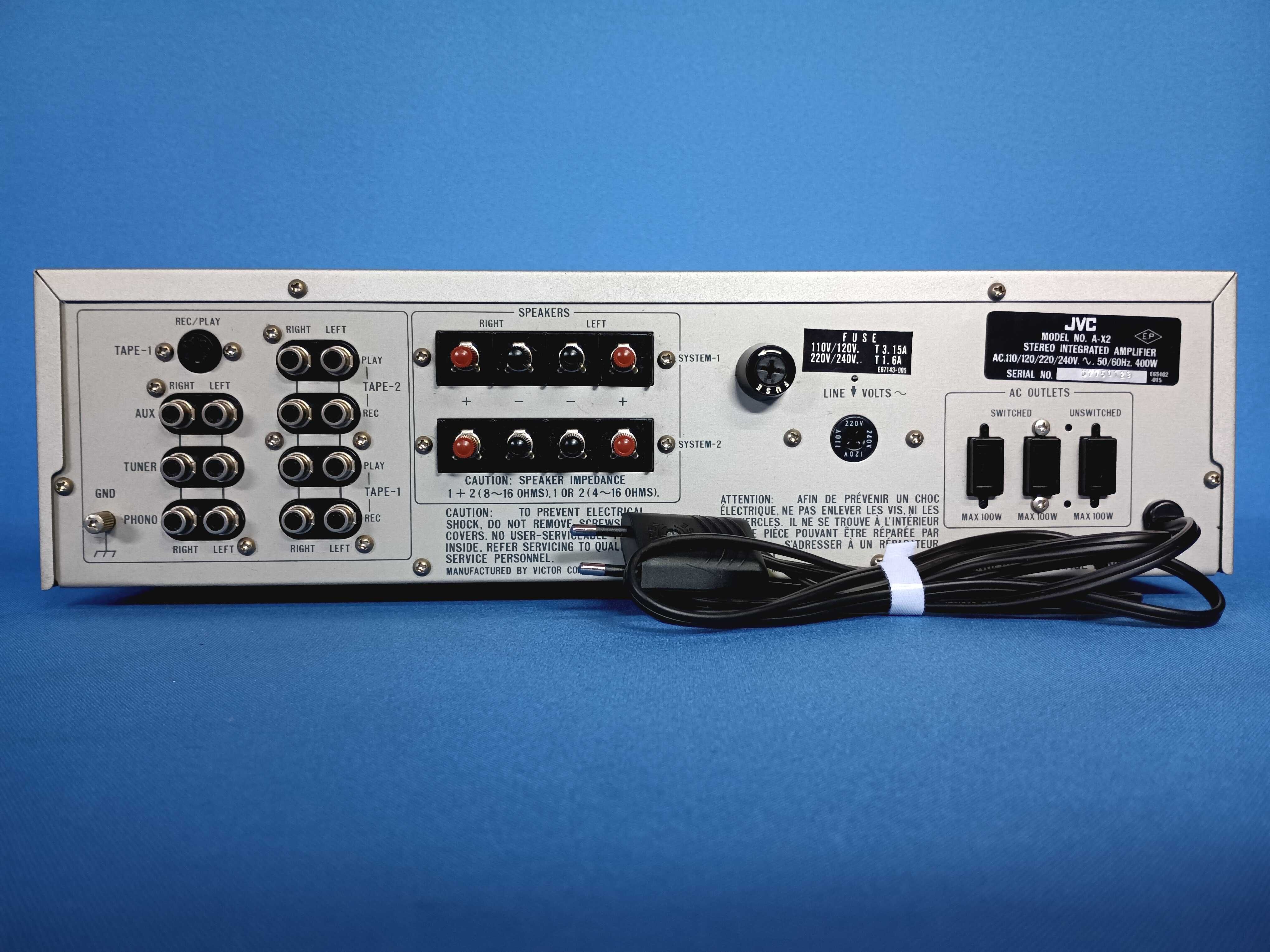 amplificador JVC A-X2
