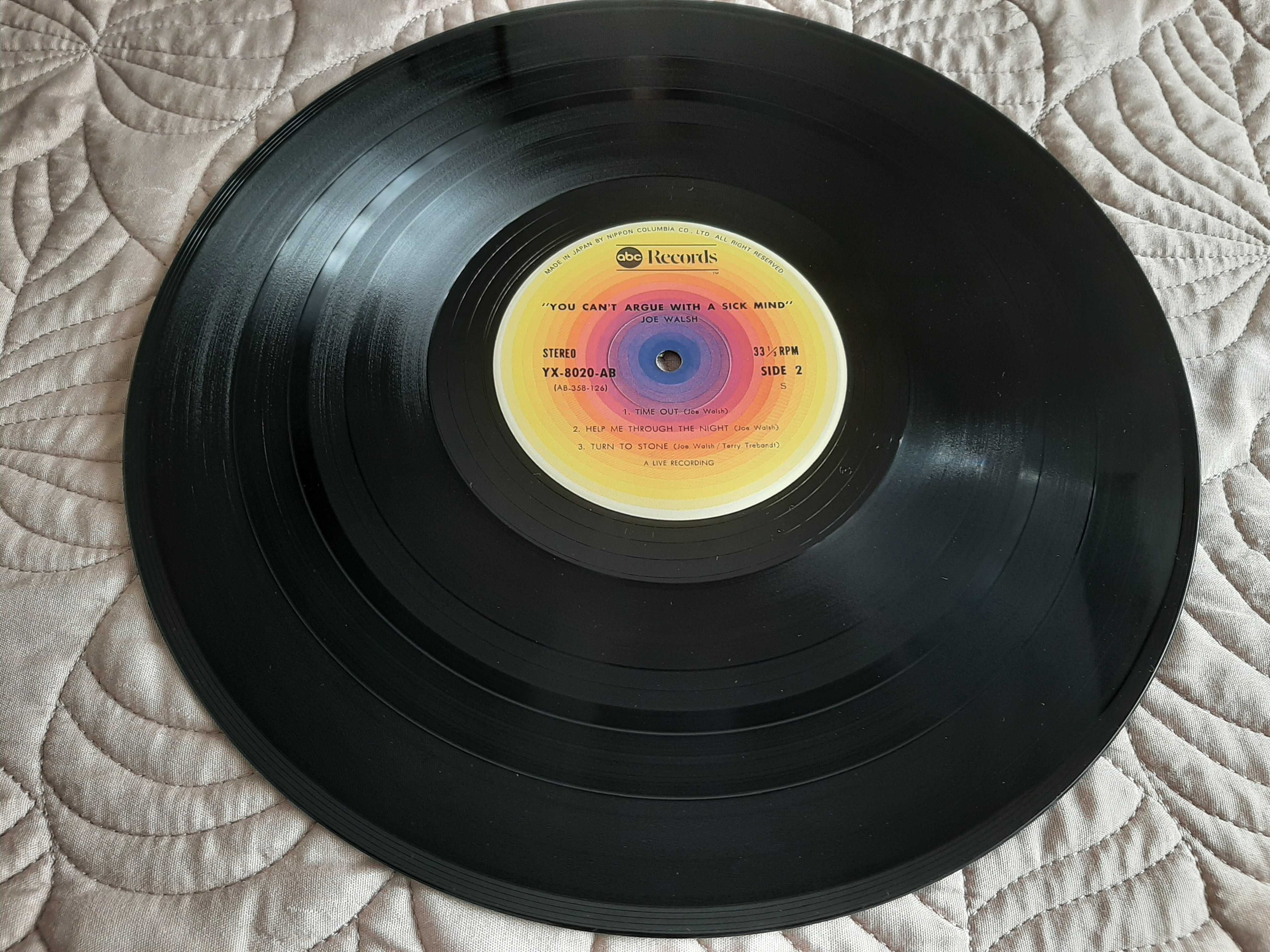 Joe Walsh (Eagles) - You Can`t Argue With Sick Mind - Japão - Vinil LP