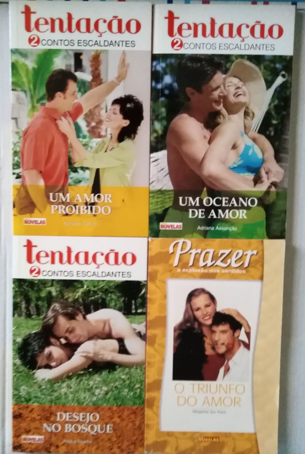 Lote livros de romance Colecções Telenovelas